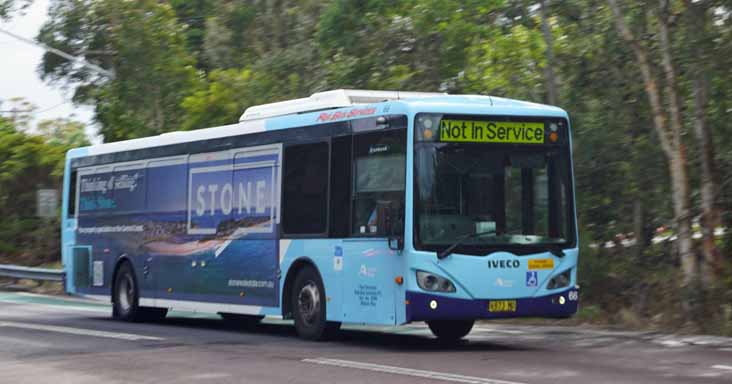 Red Bus Iveco Metro Express 66